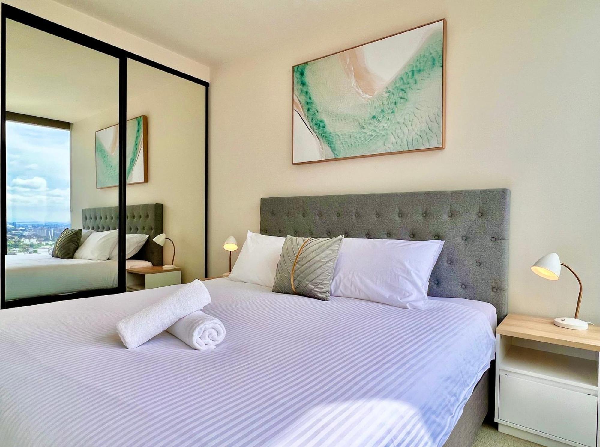 Highrise Best Location 2 Bedrooms & 2 Bathrooms Melbourne Luaran gambar