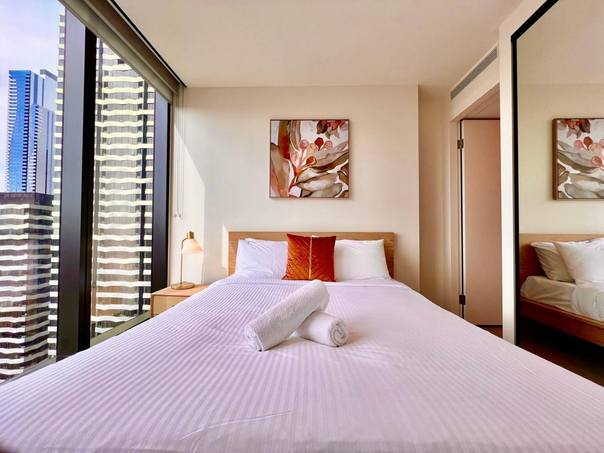 Highrise Best Location 2 Bedrooms & 2 Bathrooms Melbourne Luaran gambar
